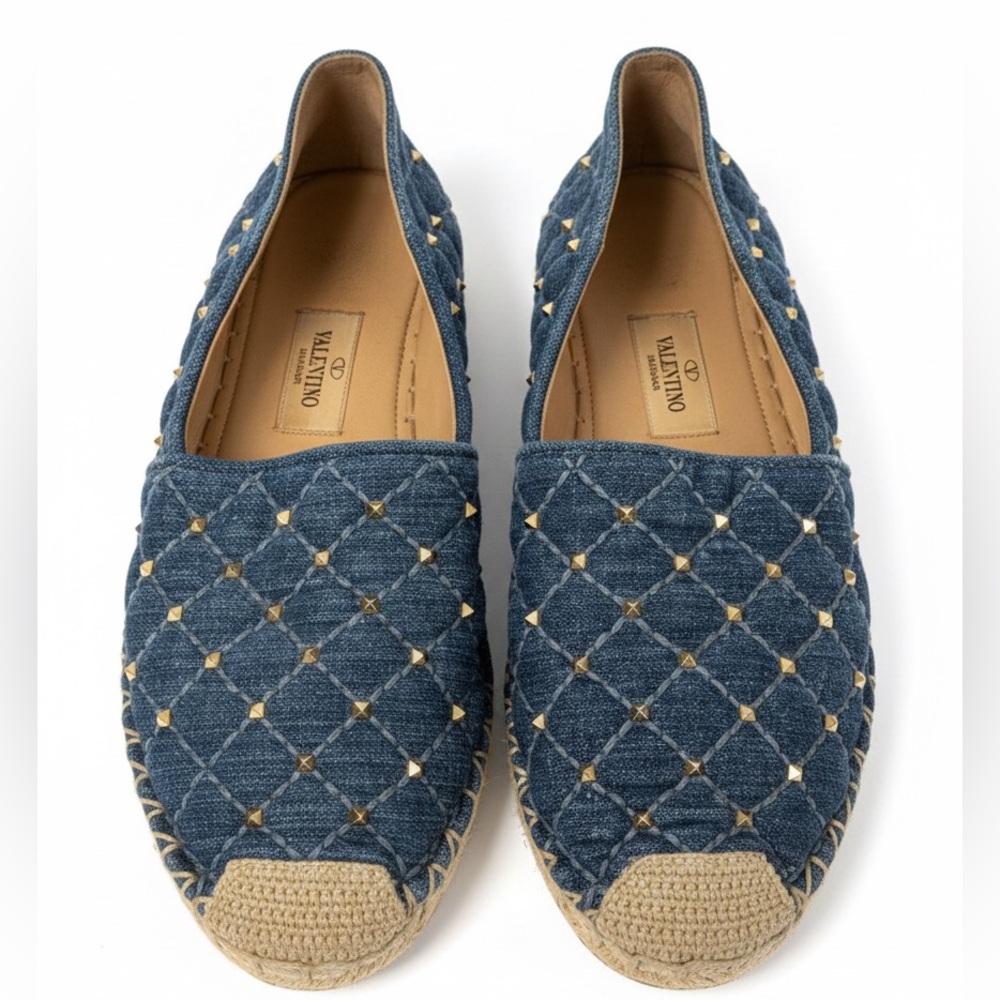 Valentino Blue Espadrilles